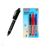 [알파] 모리스 유성매직 노크식(흑,청,적 3입) | 주식회사 위드에이치 - 예스24