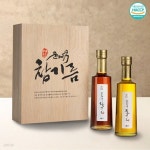 [예천예찬] 참깨의 본고장 참기름,들기름 목함세트 2호 | (주)아이원세븐 - 예스24