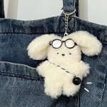 아포니 안경 강아지 옷입히기 키링 포인트 열쇠고리 | 카플스(CAFLS) - 예스24