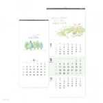 [팩토리아트] 2024 오늘도 고마워요 김상희 작가 벽걸이 달력 월 캘린더 - 예스24