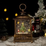 크리스마스 오르골 스노우볼 LED 캐롤 무드등 빈티지 엔틱 소품 선물 OCR-SNB145 | 주식회사 오케이마트 - 예스24