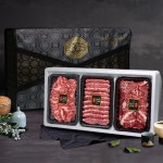 [한우장터] 숙성한우 채끝300,갈비살250g,업진살250g/2등급 - 예스24
