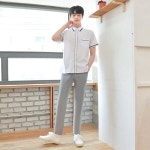교복몰 (하복)스판 연그레이 교복바지(남자) 교복 학 | 교복몰 - 예스24