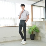 교복몰 (허리조절)하복 블랙 교복바지(남자) 교복 학 - 예스24