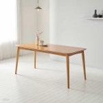 아도라퍼니처 식탁 고무나무 6인 식탁 1700 | 아도라 - 예스24