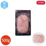에스푸드 존쿡 델리미트 홀머슬 슬라이스 햄 500g - 예스24