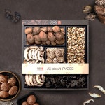 [버섯마루] 강진 백화고,흑화고,표고,목이버섯 세트 - 예스24