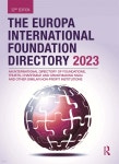 Europa International Foundation Directory 2023 - 예스24