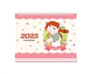 2025년 안녕 빨강 머리 앤 미니 탁상 달력 (가로형) - 예스24