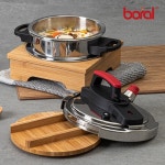 [Boral] 보랄 모든 열원가능 더 키친 통3중 IH 스텐 4-5인용 2L 압력밥솥 HNZ-T21PC - 예스24