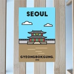 경복궁 엽서_랜드마크2매1set | 주식회사 디토모 - 예스24