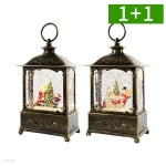 1+1 크리스마스 오르골 스노우볼 LED 캐롤 무드등 빈티지 엔틱 소품 선물 | 주식회사 오케이마트 - 예스24