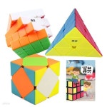 치이 사고력 큐브 교실 2호 세트 피라밍크스 스큐브 오리지날 444 중급 어린이 수학 공감각 도형 익히기 교구 | 타이니월드 - 예스24 치이... 