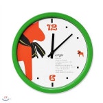 [하이모리] 타임데코 / 목마이야기 스틸라운드 벽시계(씨밀레)(무소음) [둥근시계/심플벽시계/벽시계추천] - YES24