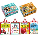 4종 조각퍼즐 2종 세트/전6종/한글카드.숫자카드.과일채소.동물카드.조각퍼즐-농장동물.야생동물 | 애플비북스 편집부 | 재현(전집) - 예스24