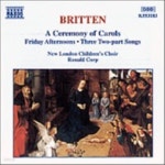 [중고샵] Alexander Wells, Ronald Corp / 브리튼 : 캐롤의 제전 (Britten : A Ceremony Of Carols Op. 28) (수입/8553183)... 