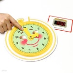 이부 타임텔링 보드게임 1-4인 아날로그 디지털 시계보기 | 위키파크 - 예스24