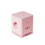 지클럭커 멀티마스터 롤플러스 큐브 3구 고용량 4000W C타입 USB 멀티탭 LP706PD 핑크 | 주식회사 브라보세컨즈 - 예스24