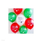 [오케이파티] 애니30cm크리스마스풍선 영문 50개입 | 화일 | 프리미엄오피스 - 예스24