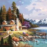 500조각 직소퍼즐▶ 산아래 오두막집 (PR3534) - 예스24