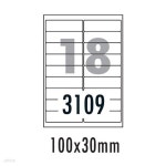 [폼텍] 주소용라벨 LQ-3109(20매18칸100x30mm) | 알파주식회사 - 예스24