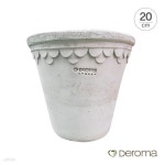 [데로마 Deroma] 테라코타 이태리토분 인테리어화분 바소 로얄(20cm) | 종합가드닝 데팡스 | 유한회사 신한코리아 - 예스24