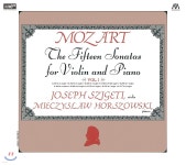 Joseph Szigeti 모차르트: 바이올린 소나타 1집 - 요제프 시게티, 미예치슬라프 호르조프스키 (Mozart: The Fifteen Sonatas for... 