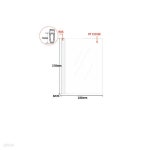 [모닝글로리] 800 마이비즈 레일홀더 (화이트) 200개묶음 주 - 예스24