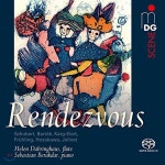 Helen Dabringhaus 랑데뷰 - 슈베르트 / 바르톡 / 엘레르트 / 졸리베 / 호사카와: 플루트 모음곡집 (Rendezvous - Music For Flute... 