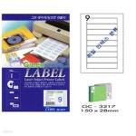 그린전산라벨 GC-3217 (1권100장,9칸,화일인덱스) | 라벨지 | 레드포인트 - 예스24