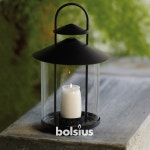 [bolsius] 볼시어스 아웃도어 인테리어 메탈 라운드 랜턴(19.8x33cm)-홀더 무료증정 | 종합가드닝 데팡스 | 유한회사 신한코리아 - 예스24