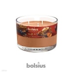 [bolsius] 볼시어스 프리미엄캔들 센트 글래스필드 3윅 플럼 앤 아몬드파이 아몬드향(약30시간) | 종합가드닝 데팡스 | 유한회사 신한코리아... 