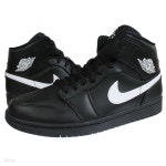 나이키 에어 조던 1 MID 검/흰 [554724-049] | 해외 - 예스24