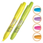 [모리스] 퀵마크원터치 형광펜 노크식(낱개) | 문구 | 알파주식회사 - 예스24