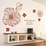 패션플라워 (완제품C타입) 그래픽스티커 식물 포인트 시트지 - 예스24