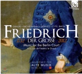 Akademie fur Alte Musik Berlin 프리드리히 2세: 베를린 궁의 음악 (Frederick der GroBe: Music from a Tercentenary) - YES24