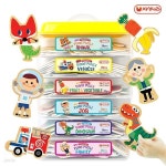 [자석나라] NEW 자석 퍼니퍼즐 (6종/택1) /자석퍼즐/동물/탈것/과일야채/직업/공룡/가족 | (주)자석나라 - 예스24