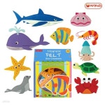 [자석나라] 펠트자석 (바다생물 10p) /바다/물고기/자석놀이 | (주)자석나라 - 예스24