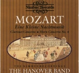[중고샵] MOZART : EINE KLEINE NACHTMUSIK (아이네 클라이네 나흐트뮤직) | THE HANOVER BAND | NIMBUS RECORDS - 예스24