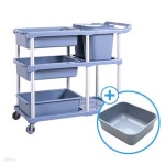 업소용 음식물 잔반처리 뷔페 식당 수거 운반카트 | 운반카트 | 제이에스글로벌 - 예스24