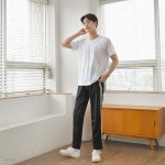 네이비 화이트라인 생활복 하의(남자) | 교복몰 - 예스24