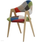 우드 스틸 프레임 패브릭 인테리어 체어 의자 | 테이블의자 | 에프엔엘인터내셔널 - 예스24