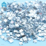 (몽스쿨) DS0047-4 사각네모큐빅 투명색 0.6cm(200P) | 주식회사가베 - 예스24