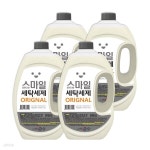 아토세이프 스마일 액체 세탁세제 2.5L 4개 - 예스24