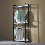 옵티마 박스터 철제 드레스룸 800 2단 행거 | 드레스룸 | (주)유오에스 - 예스24 옵티마 박스터 철제 드레스룸 800 2단 행거 - 예스24