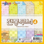 종이나라 전통무늬4 색종이 20색조 20매 | 스쿨문구 - 예스24