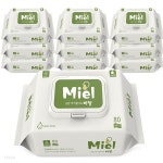 미엘 화이트 80매 캡형 10팩 | 물티슈 | (주)지크린텍 - 예스24