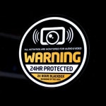 [율스] 블랙박스 24 감시스티커 (BLK) - 예스24