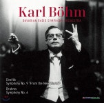 Karl Bohm 드보르작: 교향곡 9번 '신세계로부터' / 브람스: 교향곡 4번 (Dvorak: Symphony Op. 95 / Brahms: Symphony Op.... 