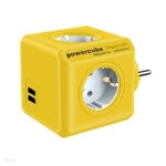 천하)파워큐브 컬러멀티탭 2.0 오리지널(1250/YW11125/옐로우) - 예스24